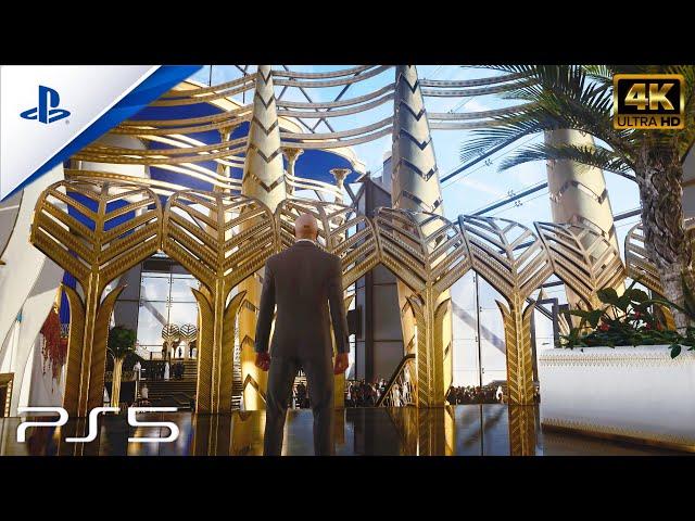 (PS5) HITMAN 3 - Dubai, Burj Khalifa - Cinematic Run [4K 60FPS]