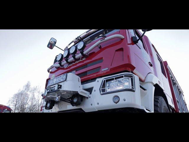 Kamaz OSP Bukowno Miasto - Trailer