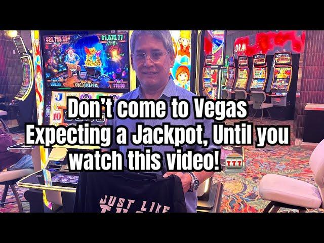 Jackpots are not guaranteed. Win or lose at least you enjoyed yourself in Las Vegas #casino