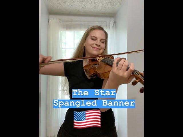 The Star Spangled Banner on Violin- Michelle Winters