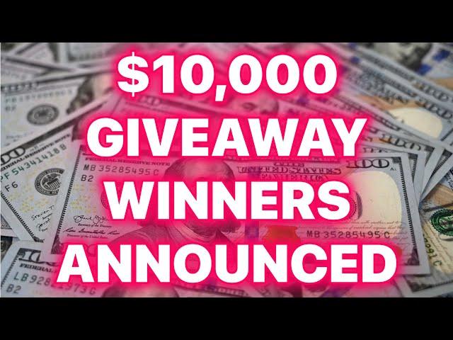 WINNER ANNOUNCEMENT - Harlembling $10,000 Raffle Giveaway!