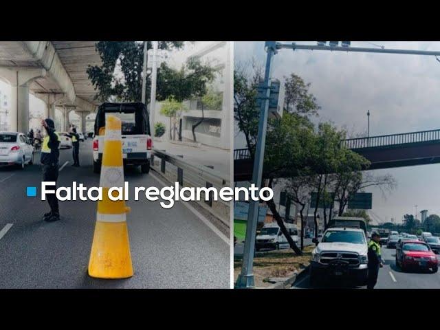 ¡Evita multas en CDMX! | Respeta las señales de tránsito y el reglamento