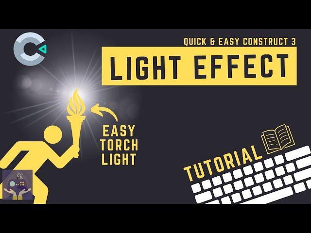 How to ADD LIGHT to your Construct 3 Game - Construct 3 Lighting Tutorial