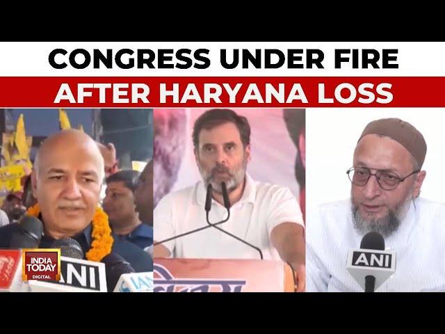 Congress Faces Backlash Post Haryana Defeat, Allies Urge Reflection | Haryana Election 2024 Results