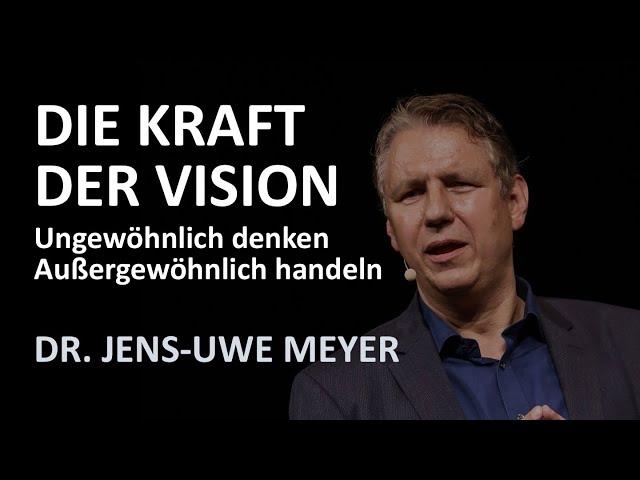 Impulsvortrag Innovation: DIE KRAFT DER VISION