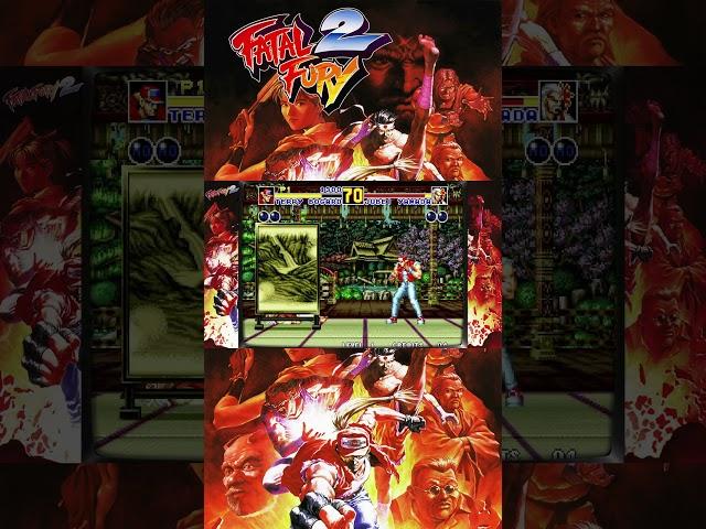 Fatal Fury 2 – Terry Bogard vs Jubei Yamada #FatalFury2 #shorts #SNK #terrybogard #jubeiyamada