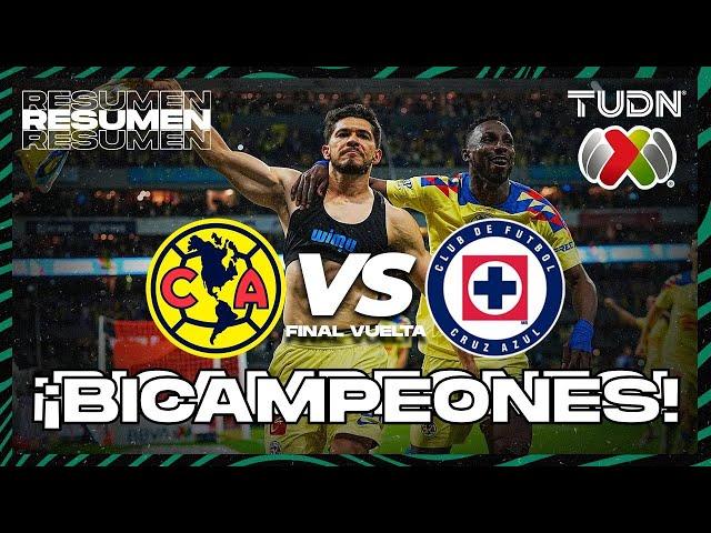 HIGHLIGHTS | América vs Cruz Azul | Clausura 2024 - Liga Mx Gran Final | TUDN