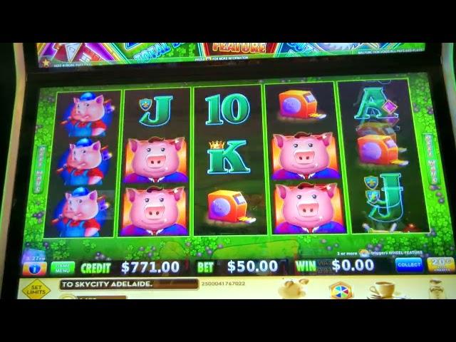 High Limit Max Bet $50 on Huff N' More Puff!! Exciting feature wins. Pokies Slots Casino