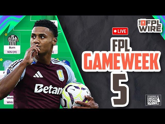 FPL Gameweek 5 Pod | The FPL Wire | Fantasy Premier League Tips 2024/25