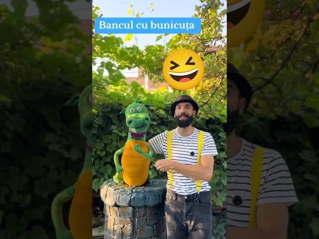 Bancul cu bunicuța #dragon #humor #ventriloquism #funny #banc#romania #umor #glume#songs #laugh