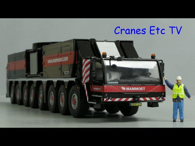 Conrad Mammoet Liebherr LG 1750 SX3 Mobile Crane - Part 1 by Cranes Etc TV