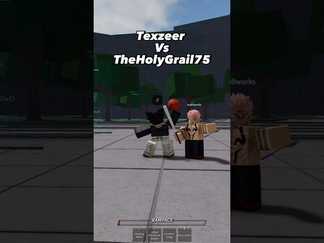 Texzeer Vs TheHolyGrail75 | Roblox Saitama BattleGrounds