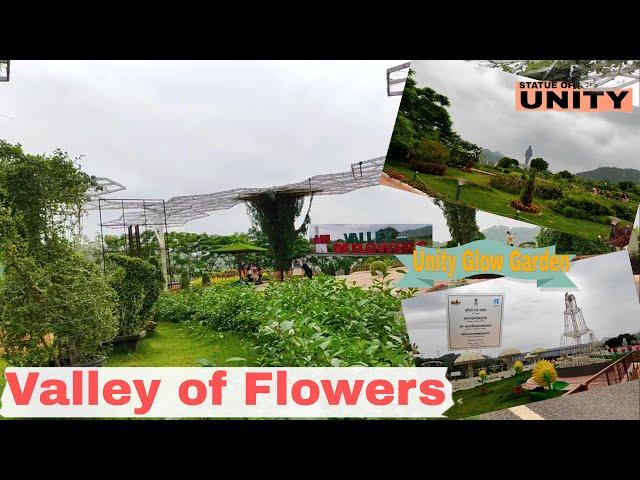 Valley of Flower & Unity Glow Garden tour | Statue Of Unity | Sardar Sarovar Dam | Exclusive vivek