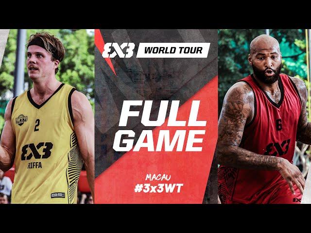 Riffa  against Demarcus Cousin’s Wuxi  | Full Pool Game | FIBA 3x3 World Tour Macau 2024