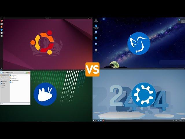 Ubuntu VS Kubuntu VS Xubuntu VS Lubuntu (24.04 LTS) | RAM Consumption