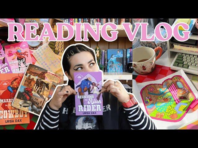 cozy reading vlog ⭐️ continuing series I'm currently reading