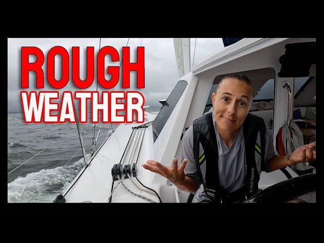 Sailing the Chesapeake - Rough weather