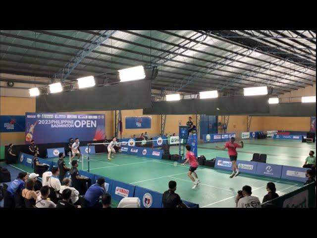 Open MD Finals | Morada/Bernardo VS Padiz/Villabrille | Philippine Badminton Open2023