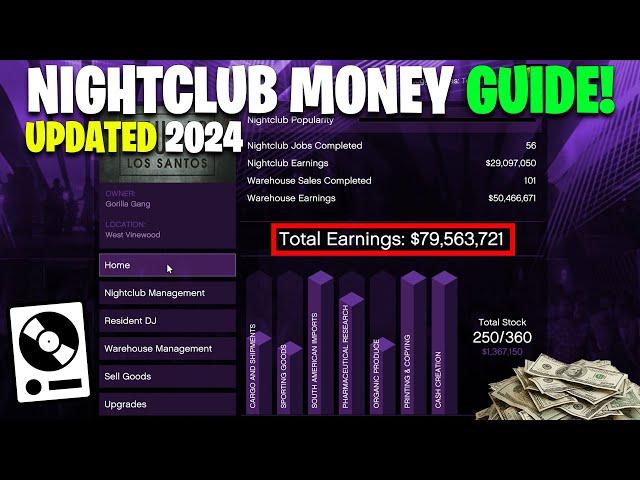 (UPDATED 2024) GTA Online NIGHTCLUB Money Guide | Easiest Way To Make MILLIONS