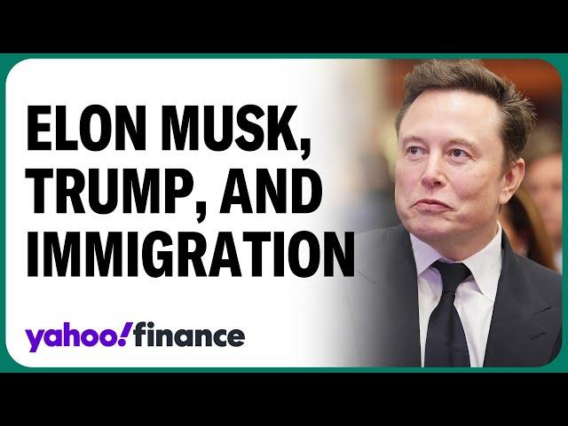 Elon Musk voices support for H-1B immigration visas