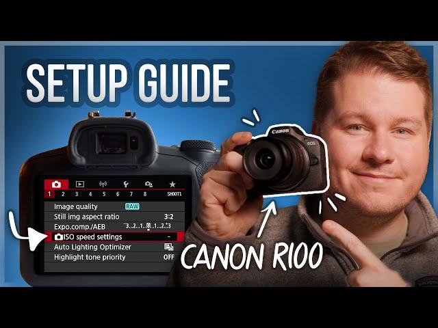 Best Canon EOS R100 Settings (R100 Setup Guide)