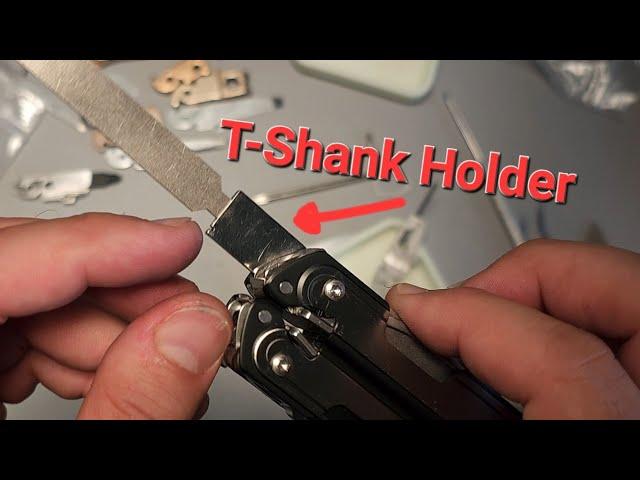 Modding the Leatherman Arc Multitool (T-shank holder for Free Series tools!)