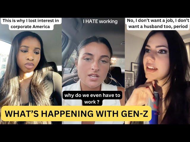 Gen Z is Tired Of Working....They Lost Interest in Jobs