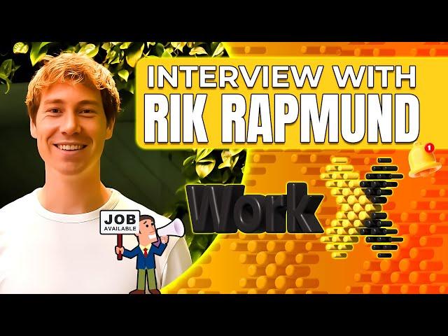 Exclusive Interview With Rik Rapmund CEO of Work X  Welcome to the Internet of Jobs