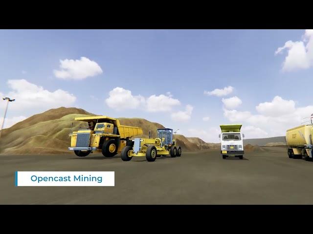 OPC Open-cast Open-pit mining Virtual Reality based Safety and Operations Training Simulations VR