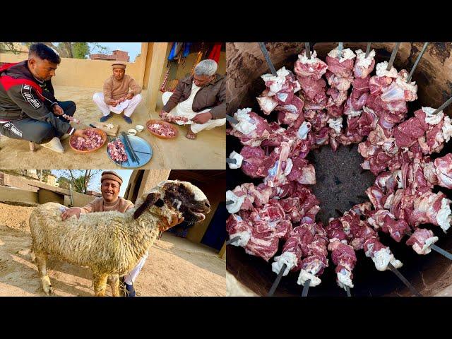 Slow Cooked Lamb Meat in Tandoor Oven | Ranjha Gosht Recipe | Mubashir Saddique | Village Food