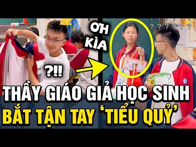 Thầy giáo chủ nhiệm bày kế GIẢ LÀM HỌC SINH khiến cho hàng loạt TIỂU QUỶ bị 'sa lưới' | TÁM TV