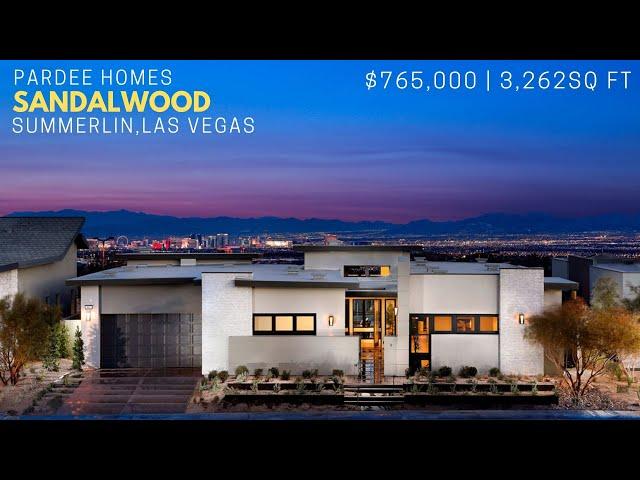 [Las Vegas Home Tour] Summerlin | Pardee Homes Sandalwood | $765K | 3,262 sq ft | 라스베가스부동산