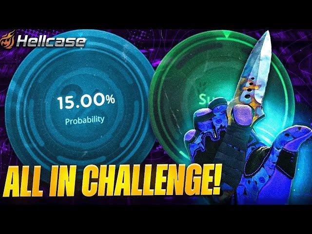 INSANE COMEBACK ON THE HELLCASE UPGRADER! $1,000+ WIN