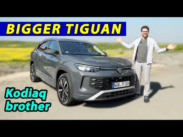 How good is this bigger Tiguan and Kodiaq brother? All-new VW Tayron driving REVIEW