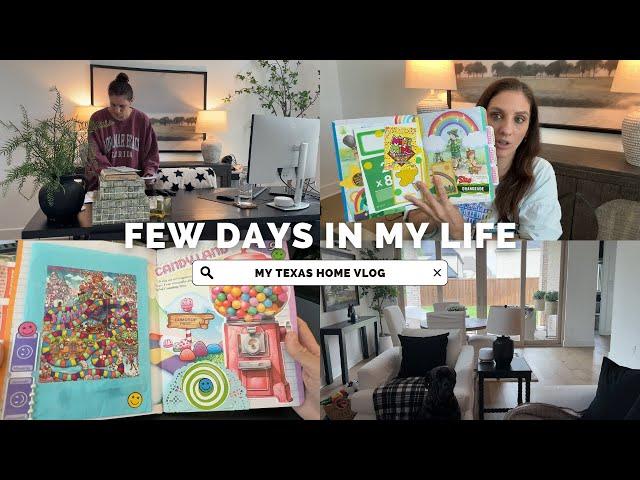 few days in my life 40+ | filming, junk journaling, summer cleaning, addressing my short shorts