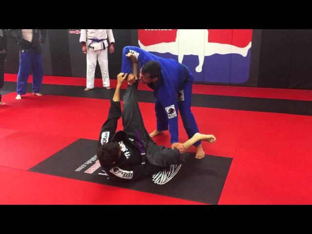 Escape Spider Guard to Side Control 3 - Rodrigo Carvalho AKXE BJJ USA