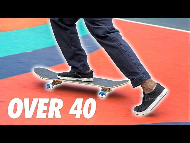 How to skateboard for beginners over 40 years old