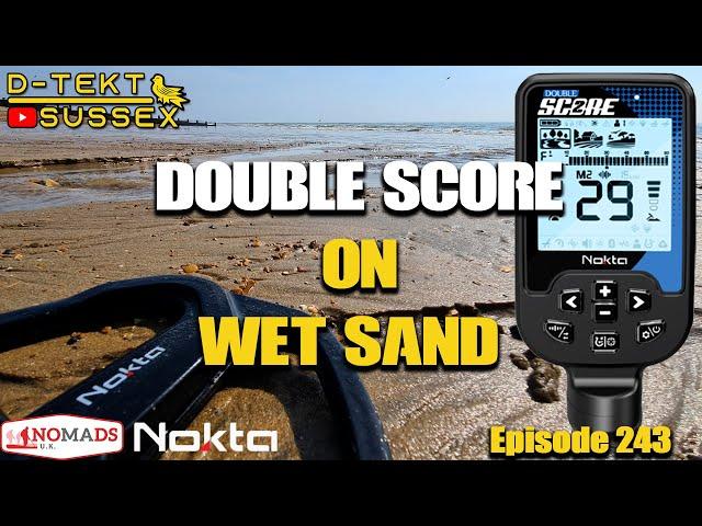 Nokta Double Score on the Wet Sand | 8000 Subscribers Messages | Noise Cancellation | Episode 243