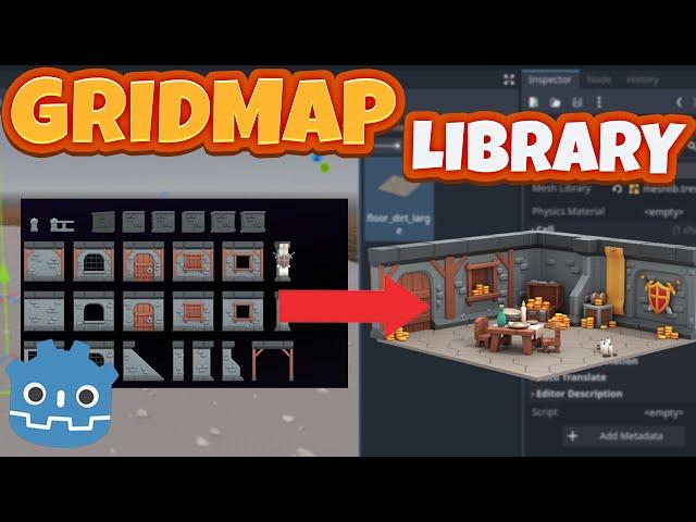 Godot 4 Gridmap Library With Accurate Collision Tutorial