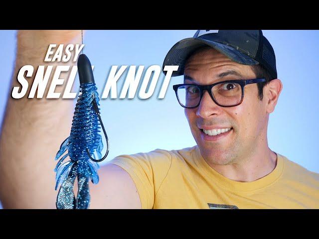 How to Tie the Easy Snell Knot - The Best Knot for Pitching