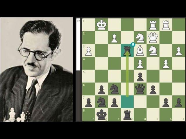 Kashdan's Immortal - Boris Siff vs Isaac Kashdan 1948