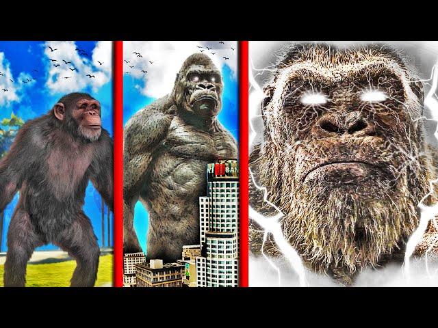 Becoming a GOD KING KONG In GTA 5 (Super Strength)