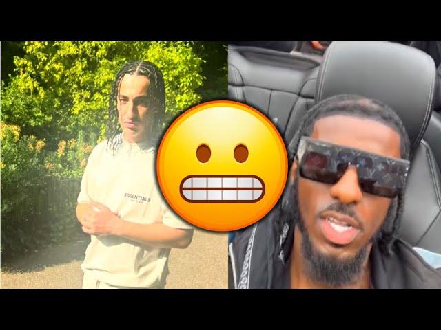 Twin S (ACG) reacts to being … LF/Lil Febz (CGM) reacts to being ran over