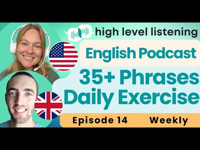 S1 E14: Doing Exercise and Working Out: Intermediate and Advanced English Vocabulary Podcast