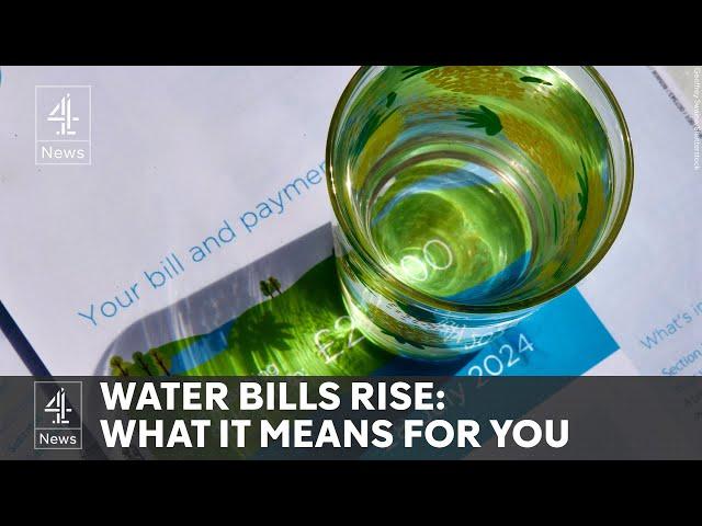 Water bills will increase again to clean up UK waterways