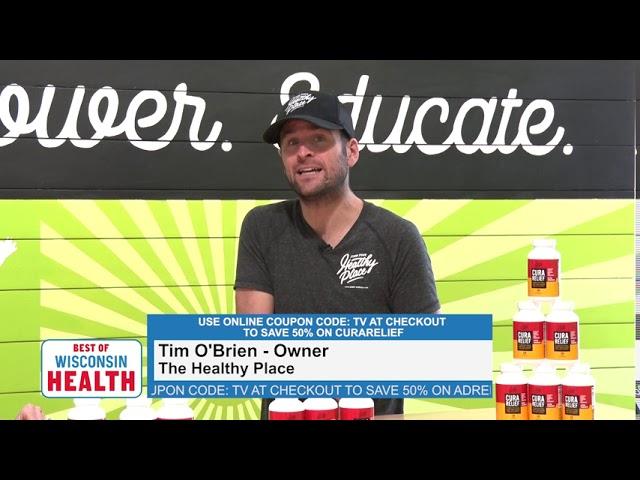 TVW | Best of Wisconsin Health | The Healthy Place - CuraRelief | 9-9-20