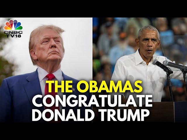 Barack Obama Congratulates Donald Trump After Election Win | US Elections | N18G | CNBC TV18