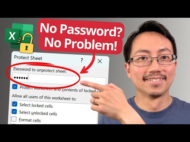 How to Instantly Access Locked Excel Sheet