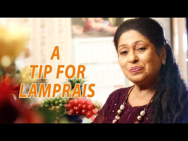 A Tip For Lamprais | Mallika Joseph Food Tube