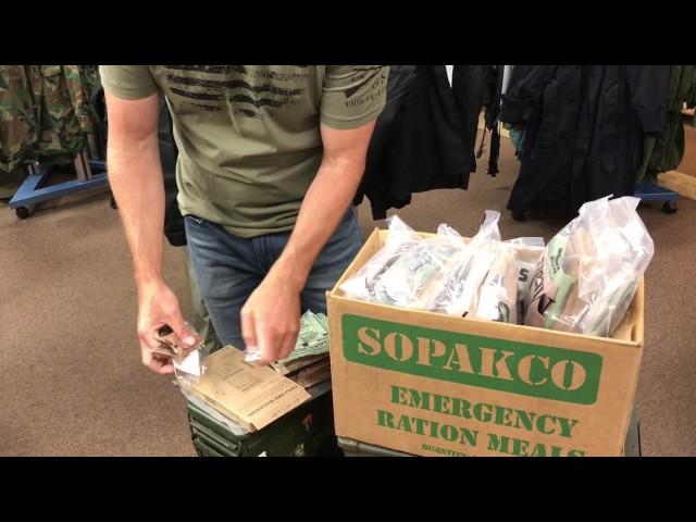 Military MRE Meal Ready to Eat